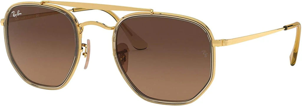 LENTES DE SOL RB MARSHAL II RB3648M DORADO CAFÉ DEGRADADO