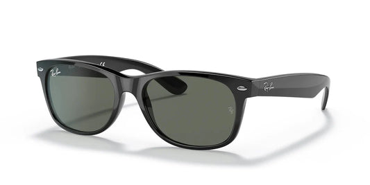 LENTES DE SOL RB NEW WAYFARE RB2132N NEGRO BRILLOSO VERDE G15