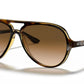 LENTES DE SOL RB CATS 5000 RB4125N CAREY CAFÉ DEGRADADO