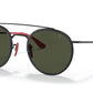 LENTES DE SOL RB DOUBLE BRIDGE RB3647M SCUDERIA FERRARI NEGRO VERDE