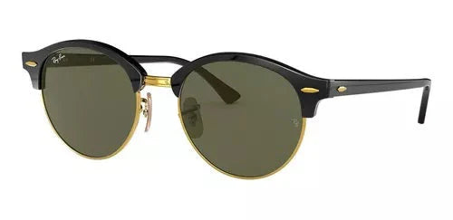 Ray Ban Club Round Dorado - Verde