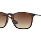 LENTES DE SOL RB CHRIS RB4187N CAREY-CAFÉ