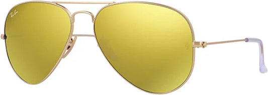 LENTES DE SOL RB PILOTO AVIADO RB3025N DORADO AMARILLO ESPEJO