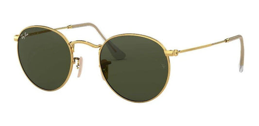 Ray Ban Round Classic Dorado - Verde