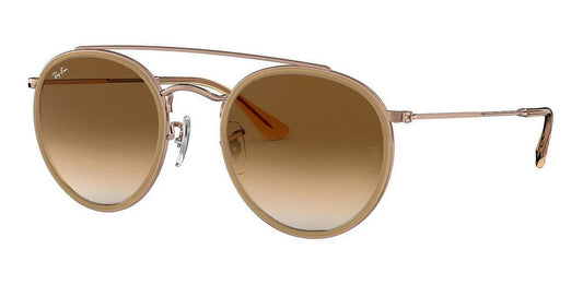 LENTES DE SOL RB DOUBLE BRIDGE RB3647N DORADO CAFÉ DEGRADADO