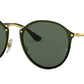 LENTES DE SOL RB ROUND BLAZE RB3574N DORADO VERDE G15