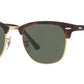 LENTES DE SOL RB CLUB RB3016N DORADO CAREY VERDE G15