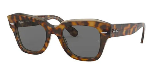 LENTES DE SOL RB STATE STREET RB2186N CAREY GRIS OBSCURO