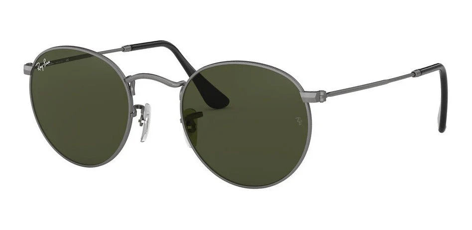 Ray Ban Round Classic Gris Ahumado - Verde