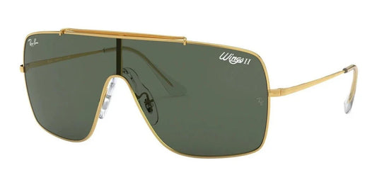 LENTES DE SOL RB WINGS 2 FLAT RB3697N DORADO VERDE G15