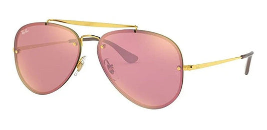 Ray Ban Aviador Blaze Dorado - Rosa Espejo