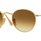 LENTES DE SOL RB ROUND CLASSIC RB3447N DORADO CAFÉ DEGRADADO