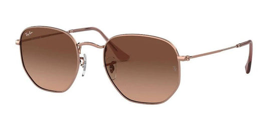 Ray Ban Hexagonal Bronce - Cafe