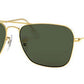 LENTES DE SOL RB CARAVAN RB3136N DORADO VERDE G15