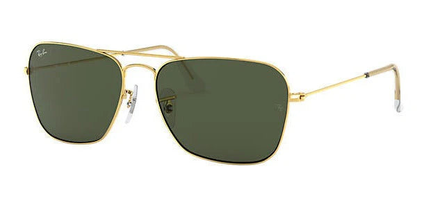 Ray Ban Caravan Dorado - Verde