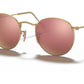 LENTES DE SOL RB ROUND CLASSIC RB3447N DORADO ROSA ESPEJO