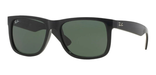 LENTES DE SOL RB JUSTIN RB4165N (NEGRO MATE-VERDE POLARIZADO)