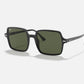 Ray Ban Square II Negro-Verde