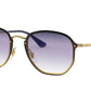 Ray Ban Hexagonal Blaze Dorado - Azul Degradado