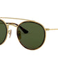 Ray Ban Double Bridge Dorado - Verde