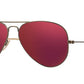LENTES DE SOL RB PILOTO AVIADO RB3025N BRONCE ROJO ESPEJO