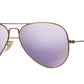 LENTES DE SOL RB PILOTO AVIADO RB3025N BRONCE LILA
