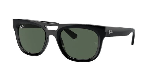 LENTES DE SOL RB PHIL RB4426N NEGRO BRILLOSO VERDE G15