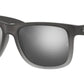 Ray Ban Justin Negro Degradado - Plata Espejo