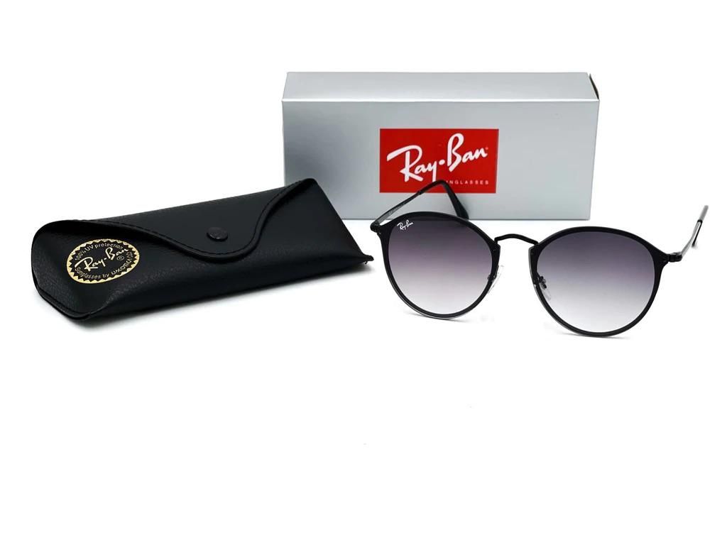 Ray Ban Round Blaze Negro-Negro