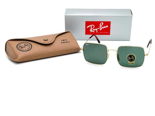 Ray Ban Square Dorado-Verde