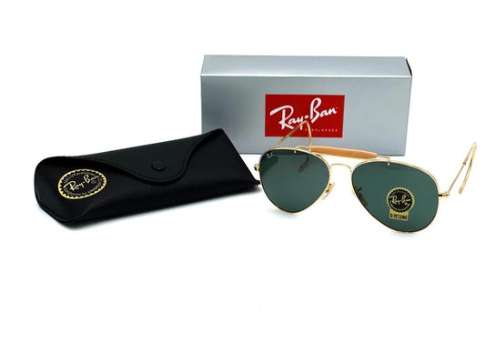 Ray Ban Outdoorsman Dorado-Verde