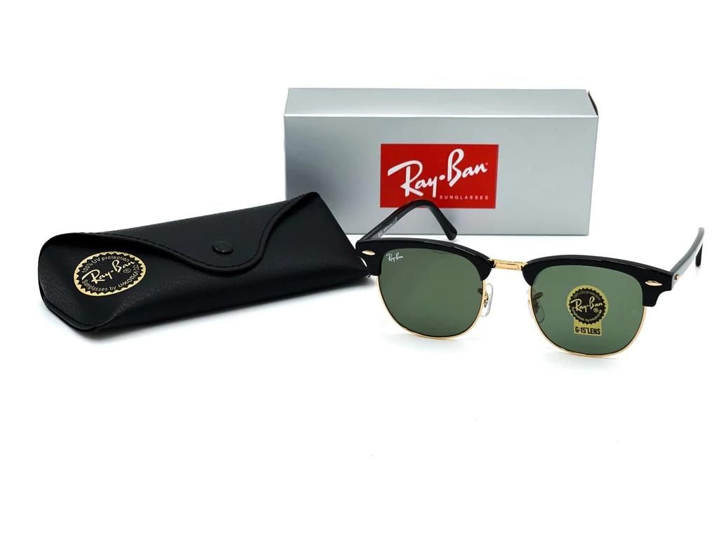 Ray Ban Clubmaster Dorado-Verde