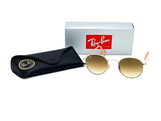 Ray Ban Round Classic Dorado-Cafe Degradado