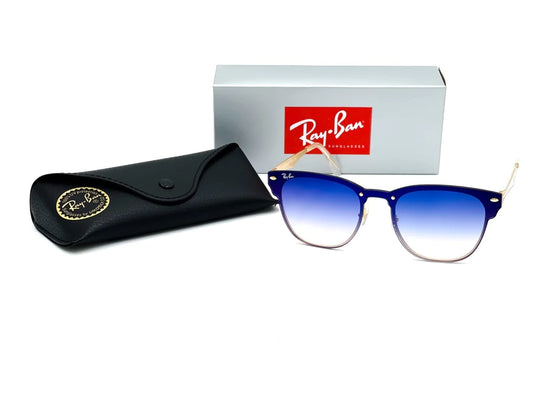 Ray Ban Clubmaster Blaze Dorado-Azul Degradado