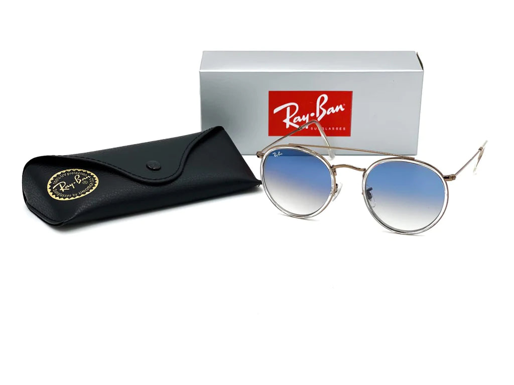 Ray Ban Double Bridge Bronce-Azul Degradado