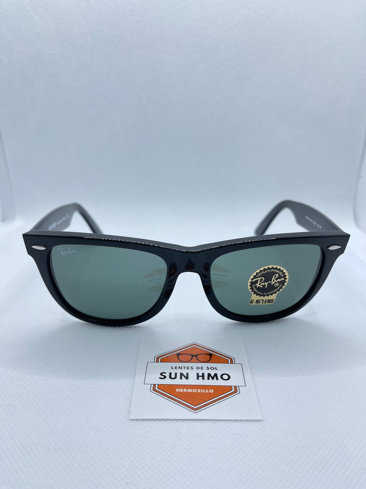 Ray Ban Wayfarer Negro-Verde