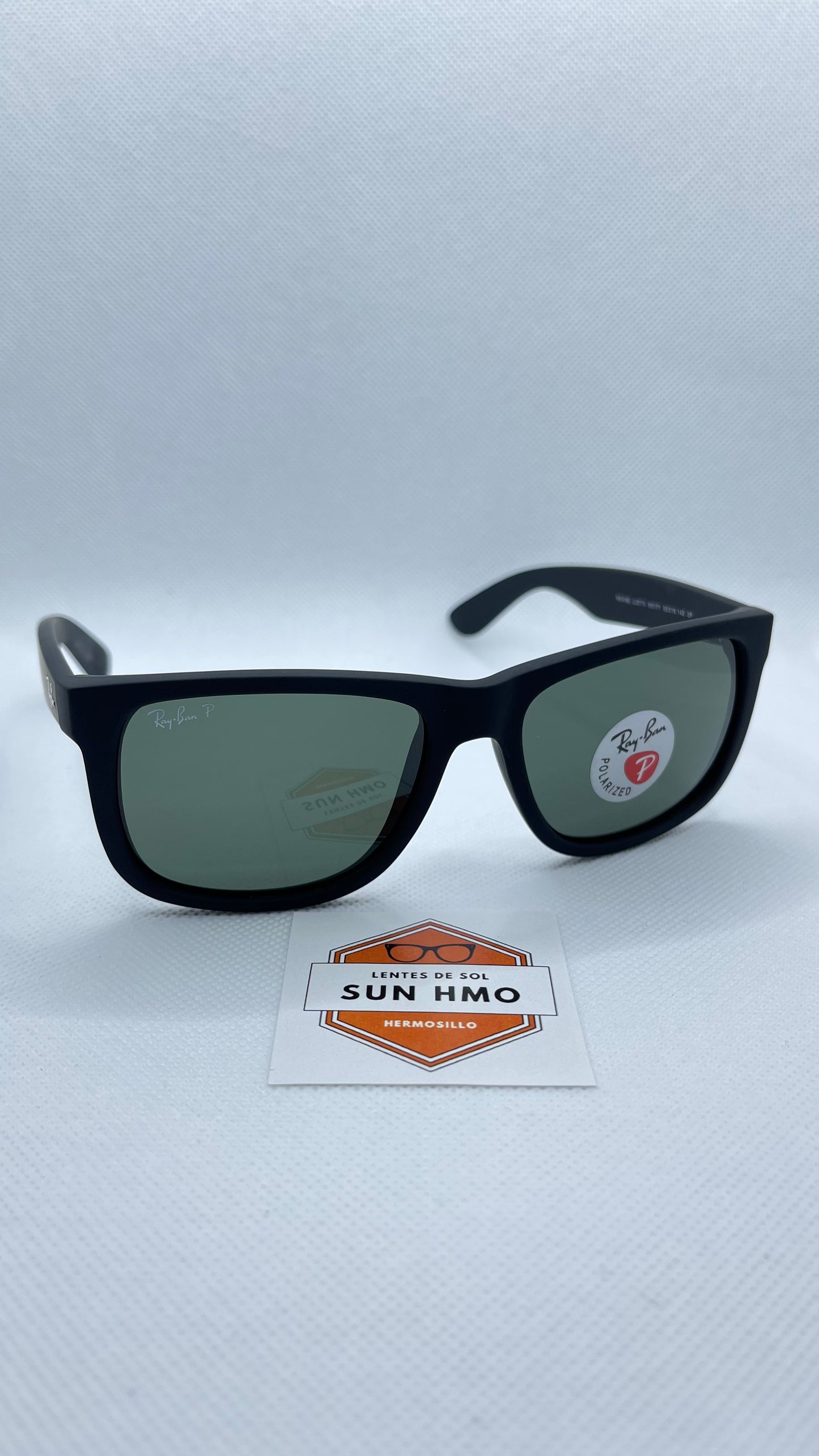 Ray Ban Justin Negro-Verde Polarizado