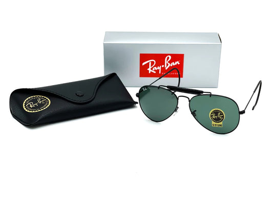 Ray Ban Outdoorsman Negro-Verde