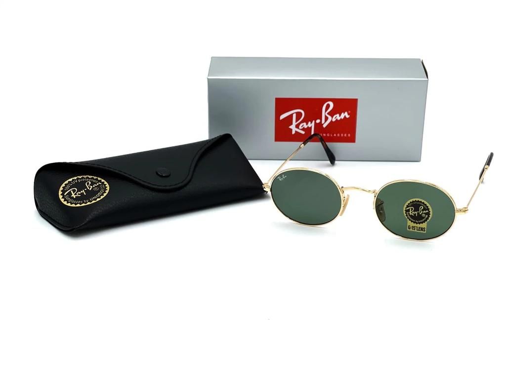 Ray Ban Oval Dorado-Verde